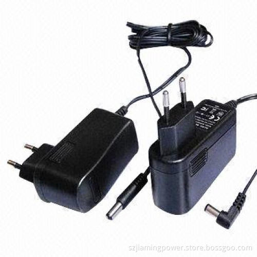 AC/DC Switching Adapter with European Connector and 9W Output Power